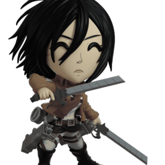 Mikasa Vinyl Toy Figure